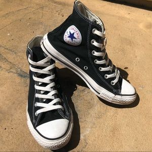 Converse Black High Tops